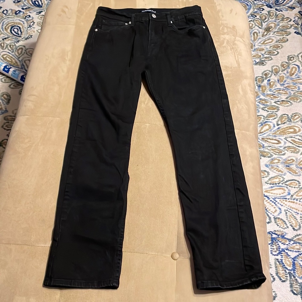 Calvin Klein Mens black jeans